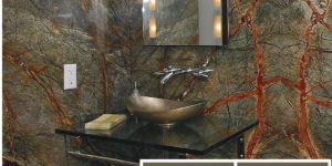 Rainforest Green Marble Slab