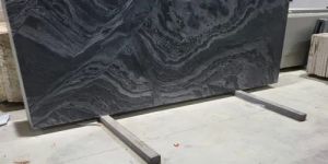 Silver Grey Marble Slab