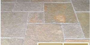 Smooth Yellow Limestone Slab