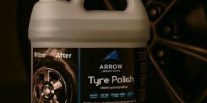 5 Ltr Arrow Ultra Advanced White Tyre Polish