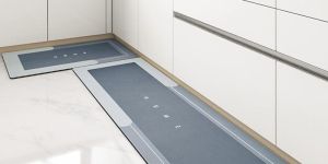 Plain Rubber 2 Pcs Kitchen Mat