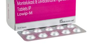 Lowip M Montelukast Levocetirizine Hydrochloride Tablets