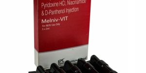 Melniv Vit Methylcobalamin Pyridoxine HCL Niacinamide D Panthenol Injection