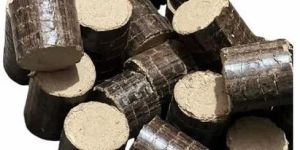 90mm Biomass Groundnut Shell Briquettes