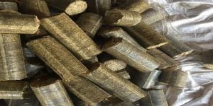 90mm Mustard Husk Biomass Briquettes