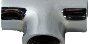 3/4 Inch CP Brass Tee