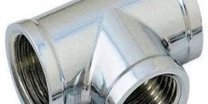 Heavy Duty CP Brass Tee