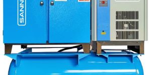 Tank Mounted Screw Air Compressor