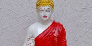 14x12 inches decorative lord buddha idol