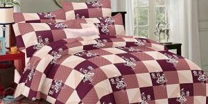 Edson King Size Cotton Porsion Print Bedsheet Set