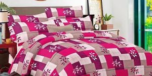 Edson Printed King Size Cotton Bedsheet Set