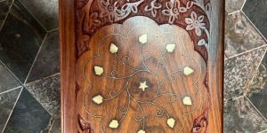 Rectangular Wooden Handmade Sheesham Wood Jewellery Box