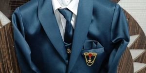 Kid 5 Piece Coat Pant Suits