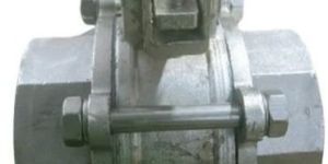 Three Piece Screwed End Ball Valve