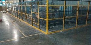 Wire Mesh Slotted Angle Partitions