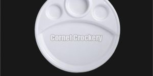 Round Acrylic Section Plates