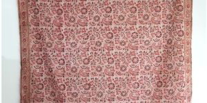 Women's Kalamkari Cotton Stole Size W 120 Cm X L 185 Cm (Del Reo Color)