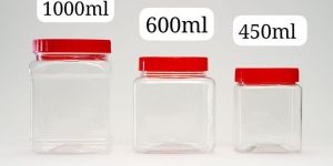 Square PET Jars