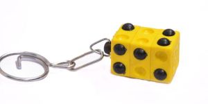 Pocket Braille Learning Device with Keychain