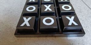 Wooden Resin Tic Tac Game