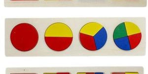Wooden Fraction Game