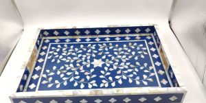 Mother of Pearl Inlay Work Tray