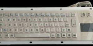 STS Industrial Grade IP65 Stainless Steel Keyboard With Touchpad