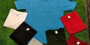 Mens Rise Knit Round Neck T-Shirts