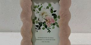 Beige Rectangle Resin Photo Frame