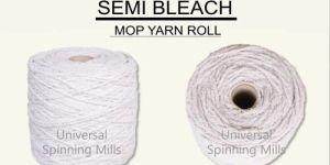 Semi Bleach White Mop Yarn Rolls