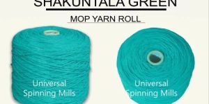Shakunthala Green Mop Yarn Rolls
