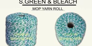 Shankunthala Green & Bleach Mop Yarn Rolls