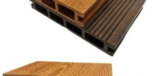 Brown,grey WPC Deck Flooring