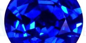 Round Blue Sapphire Gemstone