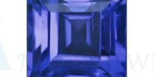 Square Blue Sapphire