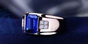 Tanzanite Diamond Ring