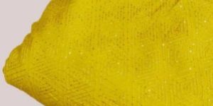 Thread & Sequins Work OF Diamond Jaal Allover on Uppada Silk Fabric