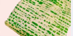 Tie & Die Print All over on Royal Chanderi Silk Fabric ( 44