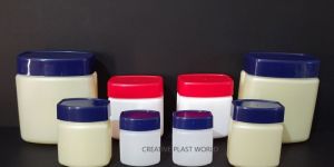 Plastic Petroleum Jelly Jars