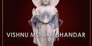 Standing Buddha Marble Statue