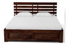 Solid Wood King Size Bed