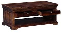 Wood Coffee Table in Provincial Teak Finish