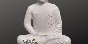 White Buddha Sculpture for Home 28