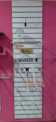 Slot Wall Clothes Display Fixture