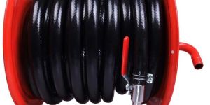 MS Wall Mounted Hose Reel Drum Empty For Industrial