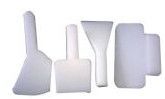White Plastic Teflon Scraper