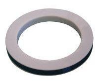 White Rubber SS Teflon Envelope Gasket