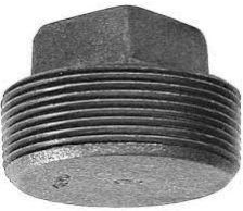 3/8 Inch Forged Threaded Square Head Plug