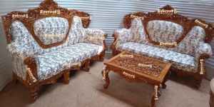 Wooden Carved Sofa Set