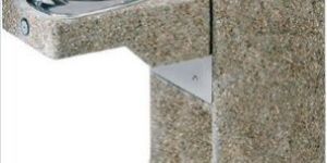 Outdoor Concrete Drinking Water Fountain